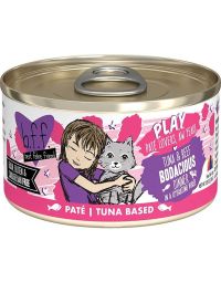 BFF - Play Tuna & Beef Bodacious Grain Free Cat Food, 2.8 oz. Can