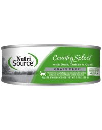 NutriSource® Country Select Grain Free Cat Food, 5.5oz. can