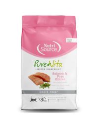 NutriSource® PureVita Salmon & Peas Entrée Limited Ingredient Grain Free Cat Dry Food