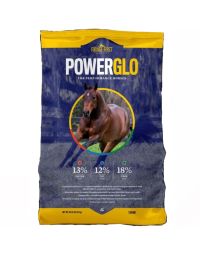 ADM Forarge First PowerGlo Premium Nutrition Performance Horse Feed Pellet Form, 50 lbs. Bag