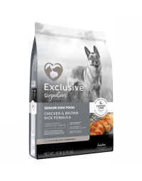 Exclusive Signature Senior Dog Chicken & Brown Rice Formula Comfort Care Dog Food