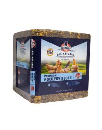 Kalmbach Feeds All Natural Premium Block Supplement for Mature Poultry, 25 lb block