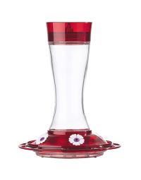 More Birds, Garnet Hummingbird Feeder, 20 oz