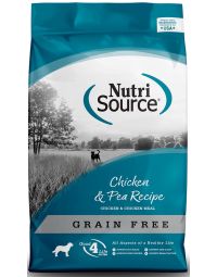 30 lbs. - NutriSource - Chicken and Pea Recipe (Grain Free)