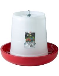 Plastic Hanging Poultry Feeder, 22 lbs. Capacity