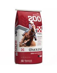 Purina Omolene 200 Performance Horse Feed, 50 lbs.