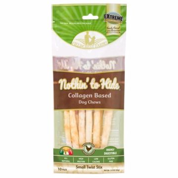 Nothin' To Hide Chicken Twist Stick - 10 Pk.