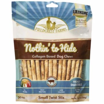 Nothin' To Hide Beef Twist Stick - 50 Pk.