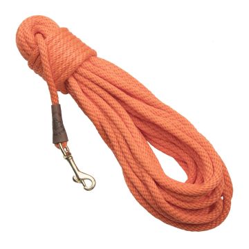 Mendota Pet Trainer 50 Check Cord, 3/8" x 50', Orange