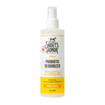 Skout's Honor Probiotic Deodorizer, Honeysuckle, 8 oz.