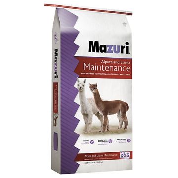 Mazuri Alpaca Llama Maintenance Diet, 50 lbs.