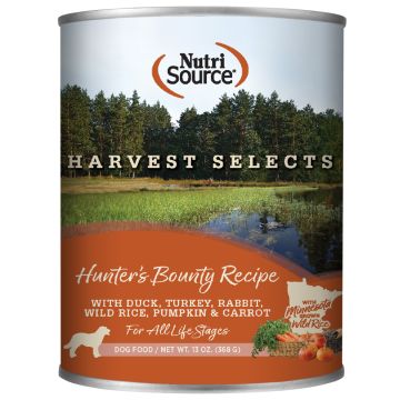 NutriSource® Harvest Selects Hunter’s Bounty Recipe Wet Dog Food, 13oz can