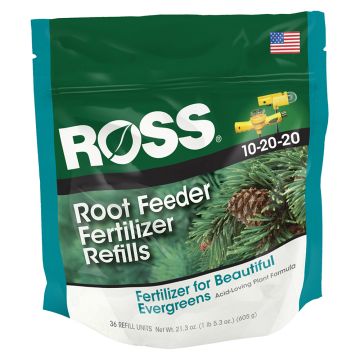 Ross, Evergreens 10-20-20 Ross Root Feeder Refills, 36 refills