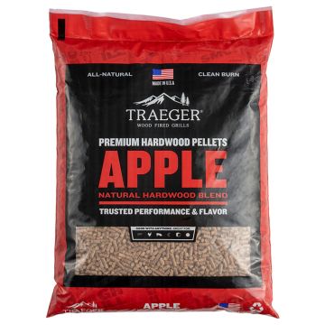 Traeger Wood Pellets, Apple, 20 lb. bag