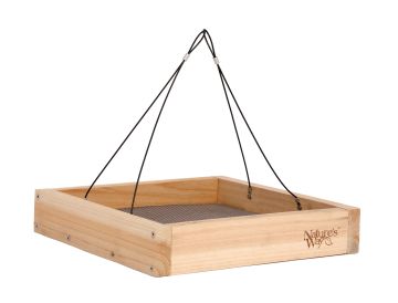 Nature's Way Cedar Tray Bird Feeder