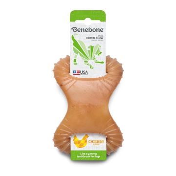 Benebone Dental Chew Dog Chew Toy, Chicken