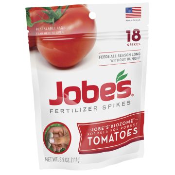 Jobe's, Tomatoes 6-18-6 Fertilizer Spikes, 18 spikes