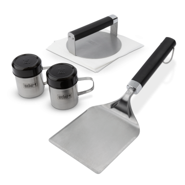 Weber Griddle Smashed Burger Set