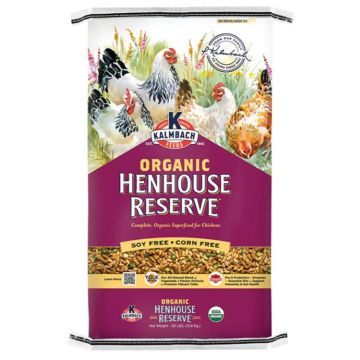 Kalmbach Feeds Organic Henhorse Reserve, Soy & Corn Free, 30 lbs.