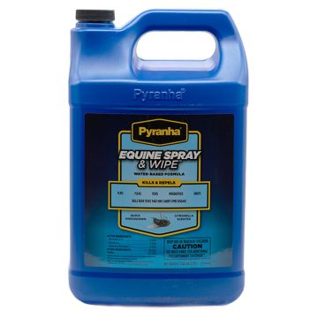 Pyranha Equine Spray & Wipe Water Based 1 gallon