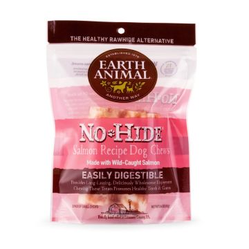 Earth Animal No-Hide Salmon Rolls, 2 Pack