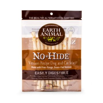 Earth Animal No-Hide VenisonSTIX, 10 Pack