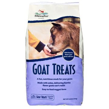 Manna Pro Licorice Flavored Goat Treats, 6 lbs.