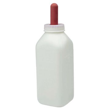 Little Giant Nursing Bottle with Screw-On Nipple, 2 Quart