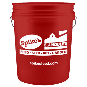 Spikes & Houles Plastic Pail, 5 Gallon