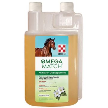 Purina Omega Match Ahiflower Oil Supplement, 32 fl. oz.