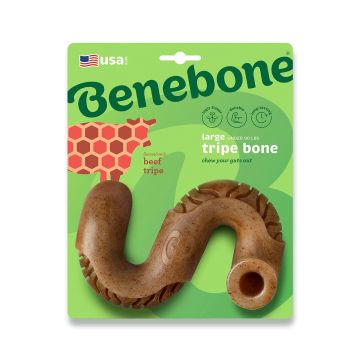 Benebone Tripe Bone Dog Chew Toy