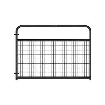 Tarter Watchman Wire Mesh Gate - Black, 6'