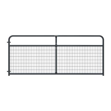 Tarter Watchman Wire Mesh Gate - Black, 12'