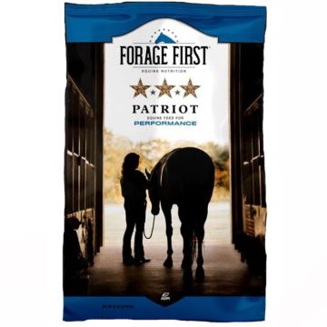 ADM Forage First Patriot Performance Horse Feed, 50 lbs. Bag, Pelleted Form