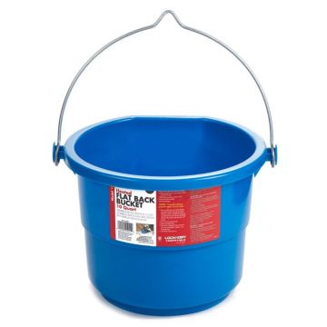 API Heated Flat-Back Bucket, 10 Quart