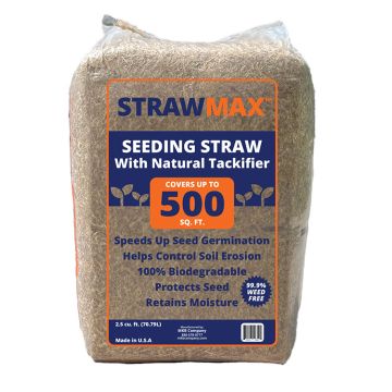 StrawMax Bagged Seeding Straw with Tackifier