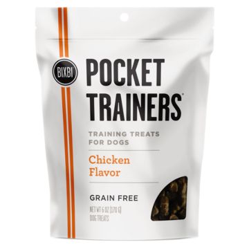 Bixbi - Pocket Trainers Chicken Flavor Dog Treats, 6 oz.