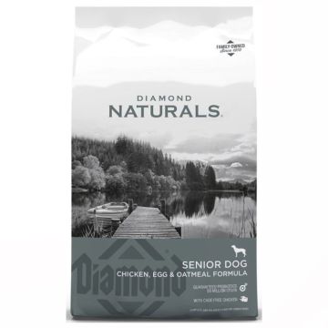 Diamond Naturals - Senior Dog Chicken, Egg & Oatmeal Formula Dog Food