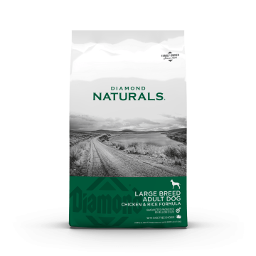 Diamond Naturals - Large Breed Chicken & Rice Formula Dog Food, 40 lbs.