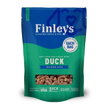 Finley's Duck Soft Chew Trainer Bites Dog Treats