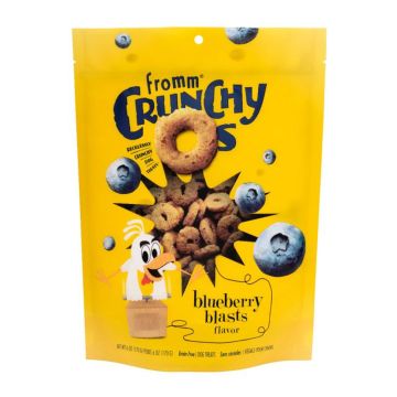 Fromm - Crunchy Os - Blueberry Blasts Flavor Treats Dog Treats, 6 oz