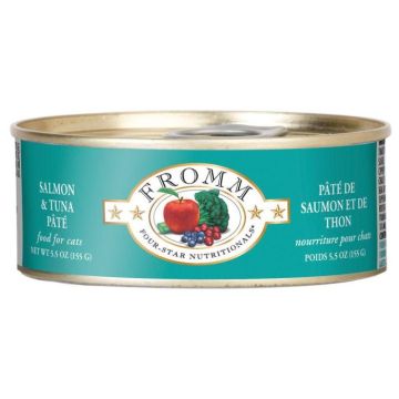 Fromm - Salmon & Tuna Pâté Grain Free Cat Food, 5.5 oz. Can