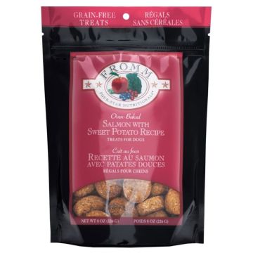 Fromm - Salmon with Sweet Potato Grain Free Dog Treats, 8 oz.