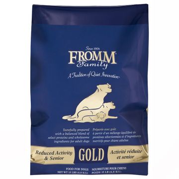 Fromm - Gold - Reduced Activity & Senior Dog Food, 30 lbs.