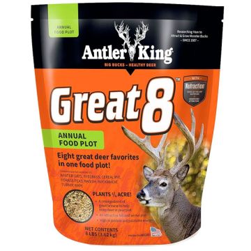 Antler King Great 8 Annual Food Plot Mix, 8 lbs.