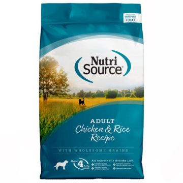 NutriSource® Chicken & Rice Recipe Adult Dry Dog Food