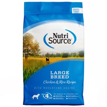 NutriSource® Chicken & Rice Recipe Large Breed Dry Dog Food, 26 lbs