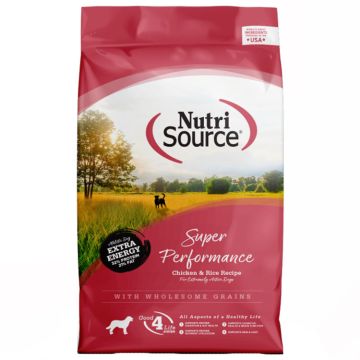 NutriSource® Super Performance Recipe  Dry Dog Food, 40 lbs