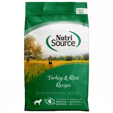 NutriSource® Turkey & Rice Recipe Dry Dog Food