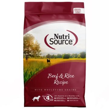 NutriSource® Beef & Rice Recipe Dry Dog Food